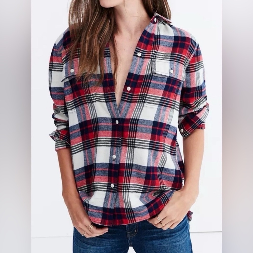 Madewell Women’s Flannel Shirt